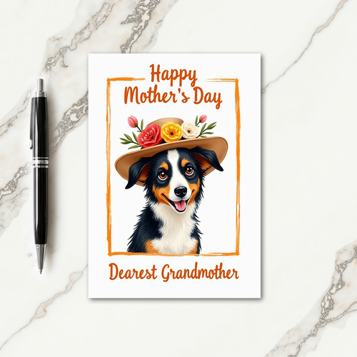 Polka Dot Dog Happy Day Card