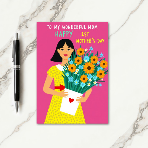 Polka Dot Dress Celebration Card