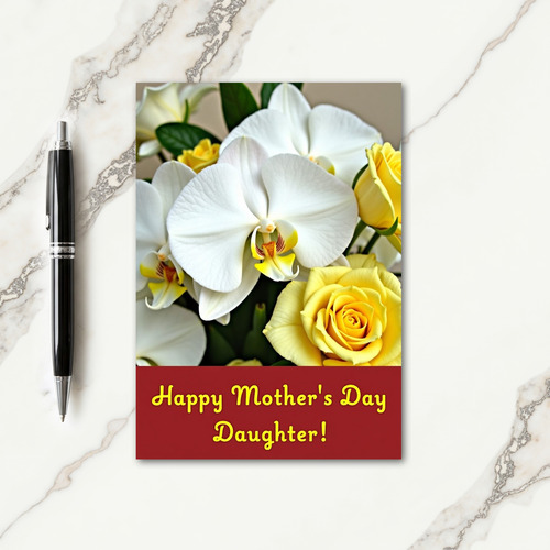 Polka Dot Floral Affection Card