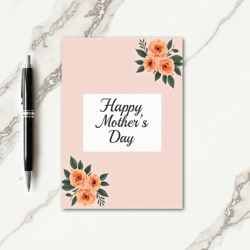 Polka Dot Floral Appreciation Card