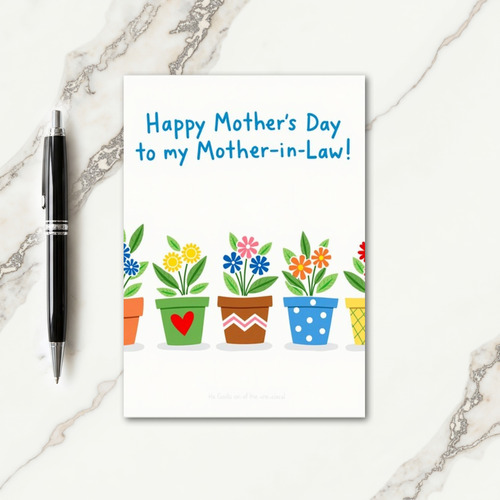 Polka Dot Floral Congratulatory Card