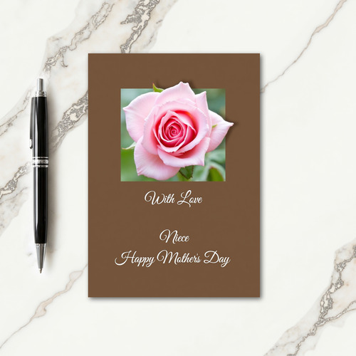 Polka Dot Floral Love Mothers Day Card