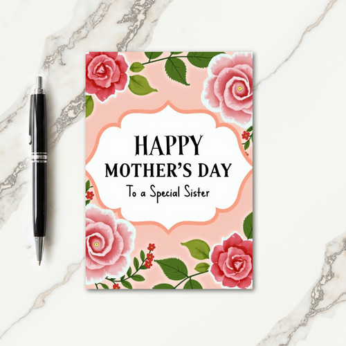 Polka Dot Floral Occasion Card