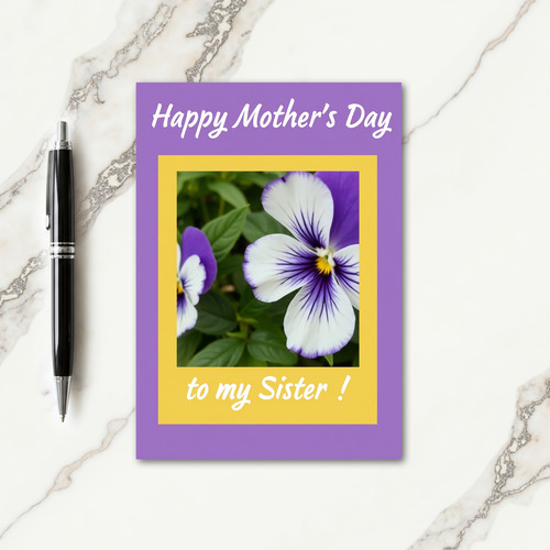 Polka Dot Floral Photo Memory Card