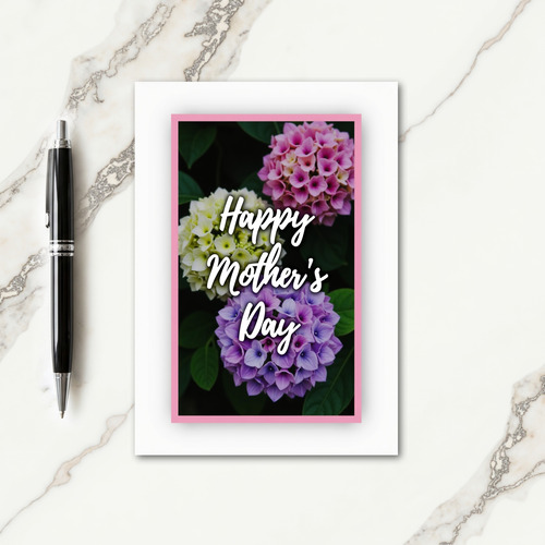 Polka Dot Floral Wishes Card