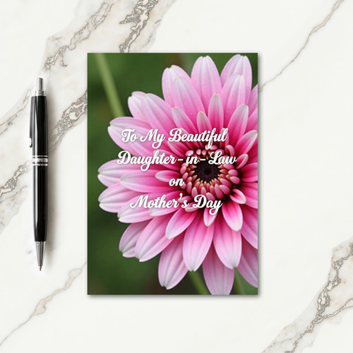 Polka Dot Flower Happy Day Card