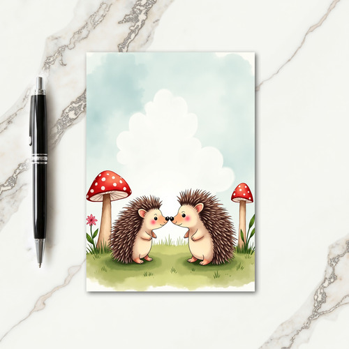 Polka Dot Fungi Friends Card