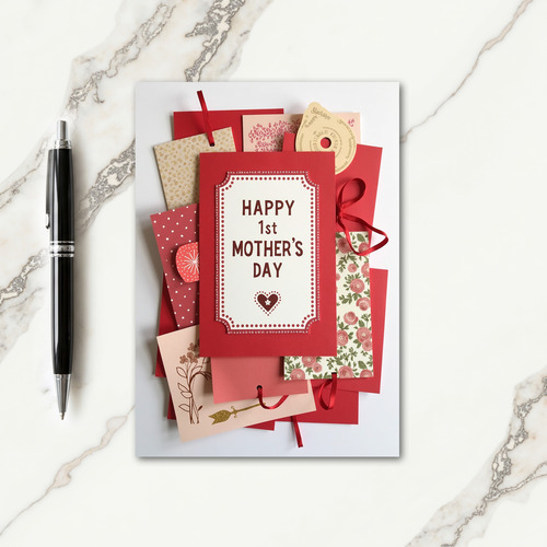 Polka Dot Greeting Card