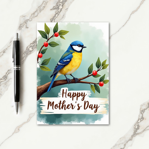 Polka Dot Happy Mothers Day Card