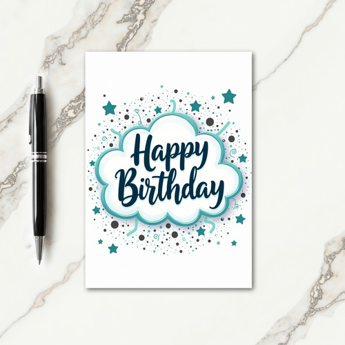 Polka Dot Joyful Celebration Card