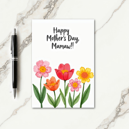 Polka Dot Joyful Message Card