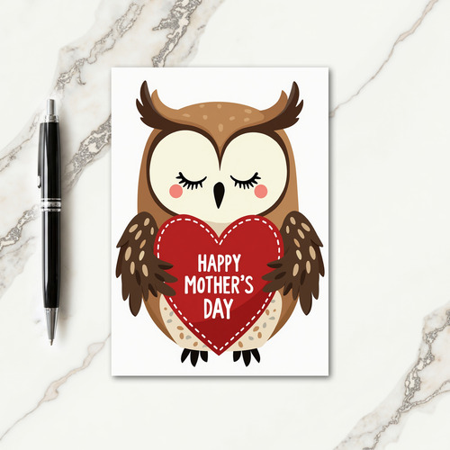 Polka Dot Love Bird Card