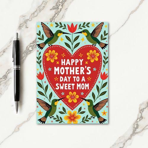 Polka Dot Love Message Card