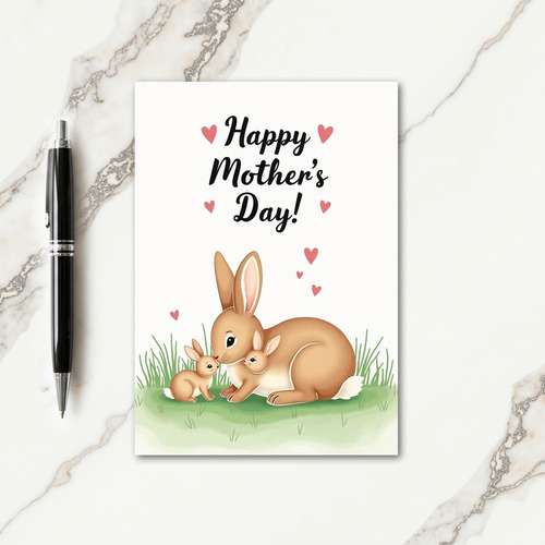 Polka Dot Love Mother Card