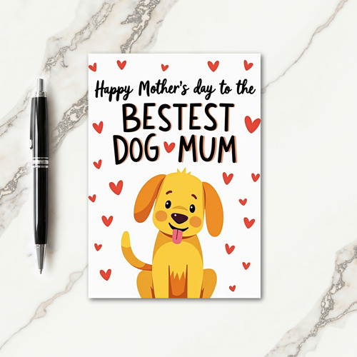 Polka Dot Love You Card