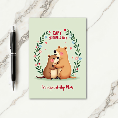 Polka Dot Loving Embrace Card