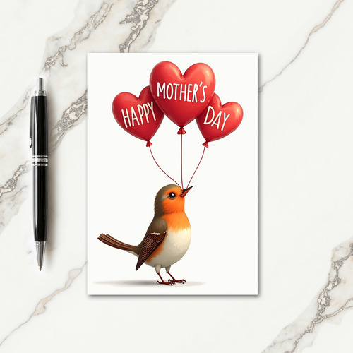 Polka Dot Mom Congrats Card