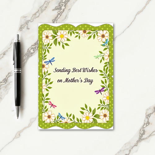 Polka Dot Mother Greeting Card