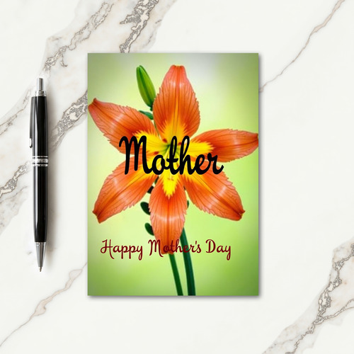 Polka Dot Mother Happy Day Card