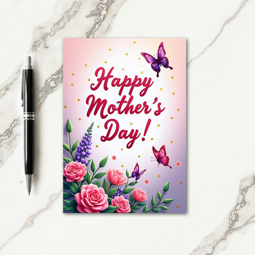 Polka Dot Mother Love Card