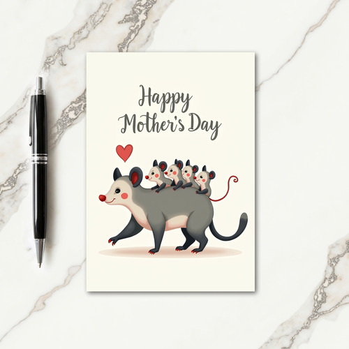 Polka Dot Motherhood Card