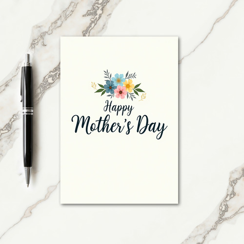 Polka Dot Mothers Day Card