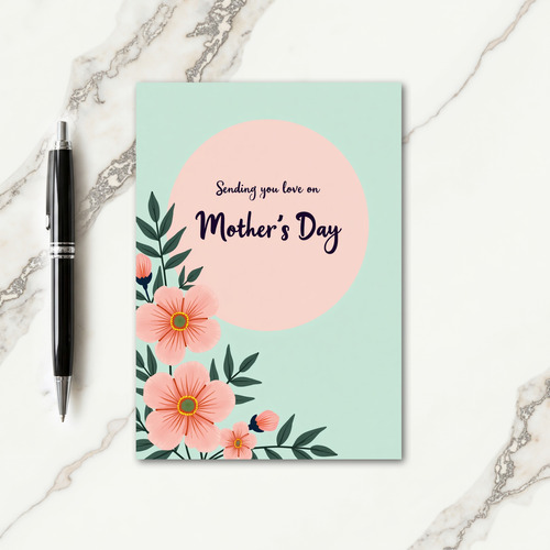 Polka Dot Mothers Day Love Card
