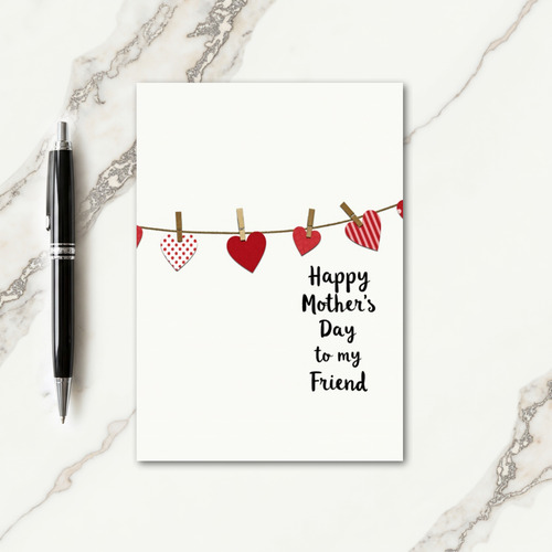 Polka Dot Mothers Day Wish Card