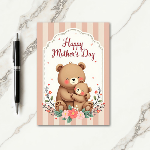 Polka Dot Mothers Love Card