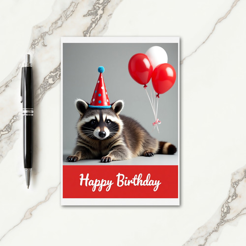 Polka Dot Party Animal Card