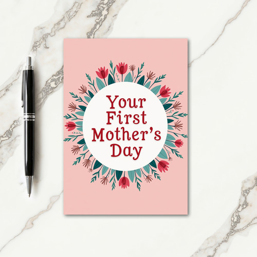 Polka Dot Pattern Card