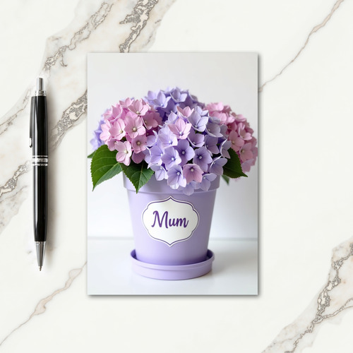 Polka Dot Plant Love Card