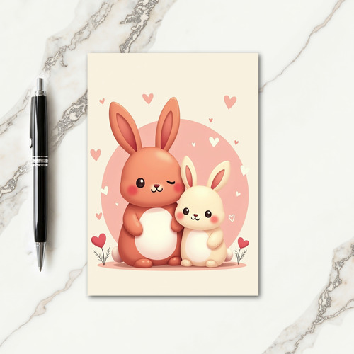 Polka Dot Plush Friends Card