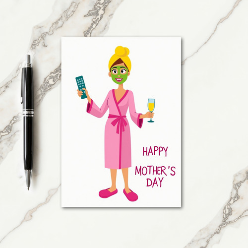 Polka Dot Relaxation Card