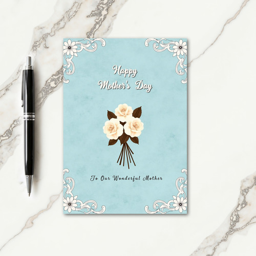 Polka Dot Roses Admiration Card