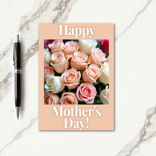 Polka Dot Roses Affection Card