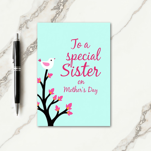 Polka Dot Sister Mothers Day Card