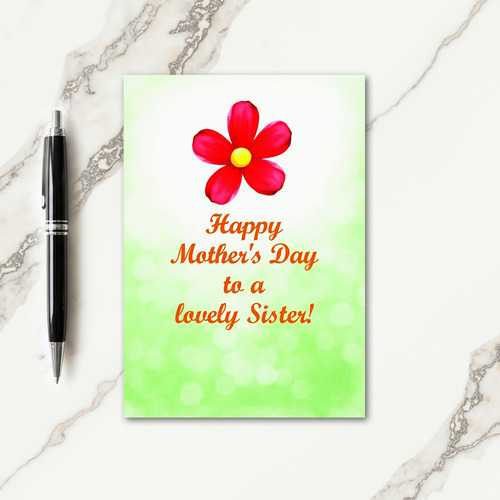 Polka Dot Sisters Day Card