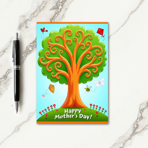 Polka Dot Spring Day Card