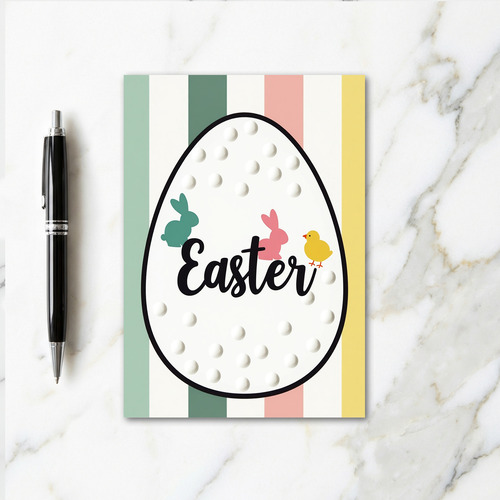 Polka Dot Spring Season Card