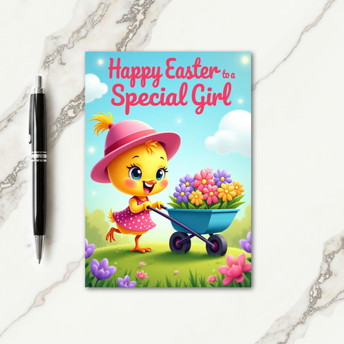 Polka Dot Springtime Fun Card
