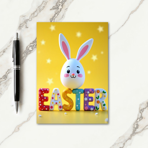 Polka Dot Springtime Joy Card