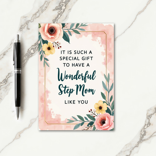 Polka Dot Thank You Notes Card