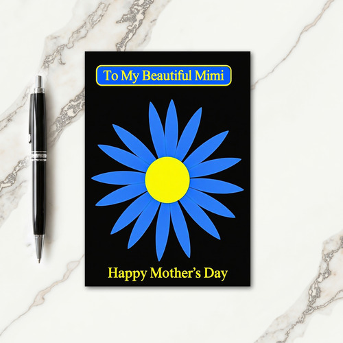 Polka Dot To My Beautiful Mimi Card