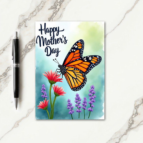 Polka Dot Wings Insect Card