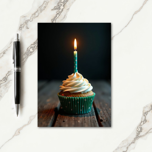 Polka Dot Wish Birthday Card