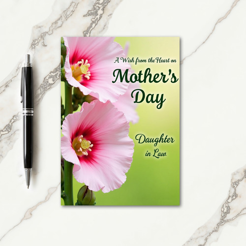 Polka Dot Wish For Daughter In Law Card