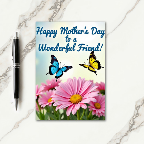Polka Dot Wonderful Friend Card