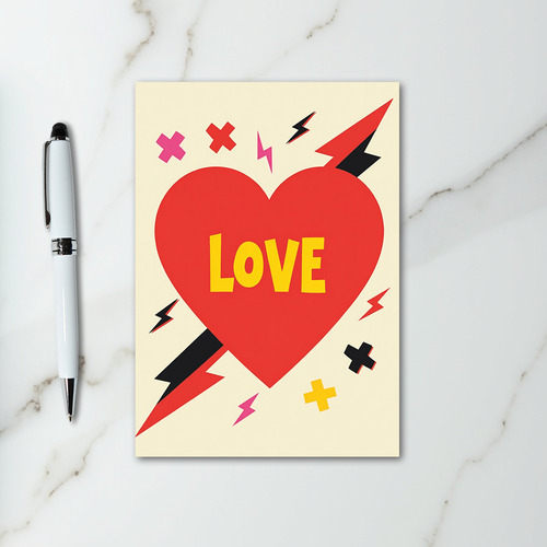 Pop Art Love Card