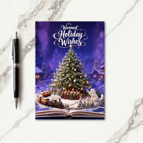 Pop Up Xmas Cards Templates Card